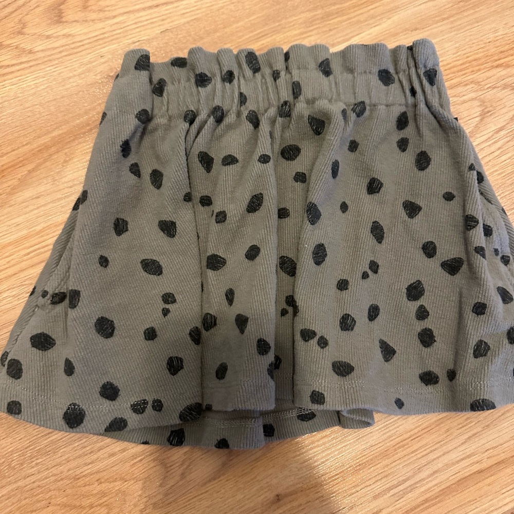 Sprout & Sproet warm polka dot skirt